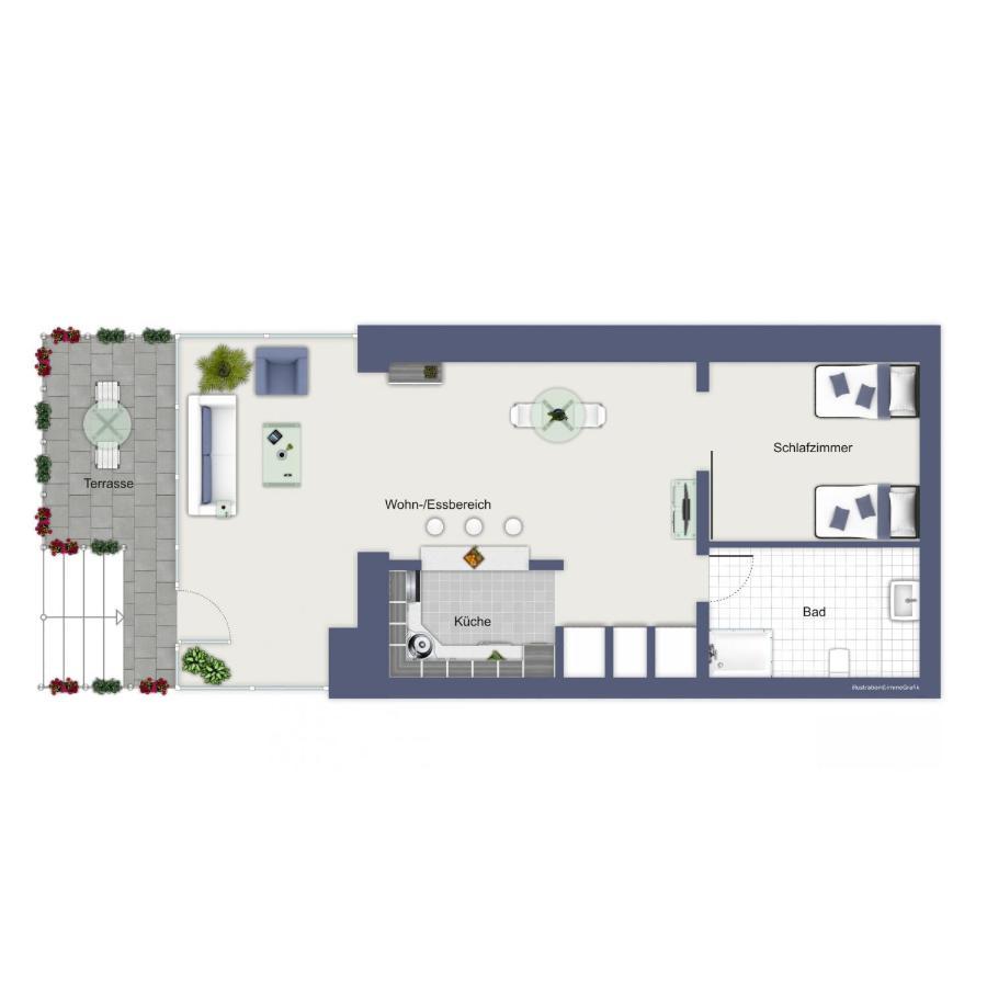 Villa Laura Wohnung 01 Кюлунгсборн Экстерьер фото